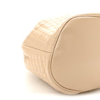 Calfskin Quilted Small C Backpack Nude