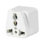 Reiko Universal Europe Eu / Uk / Au To Us Travel Plug Power Adapter Converter In White