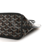 Goyardine Reversible Mini Anjou Black