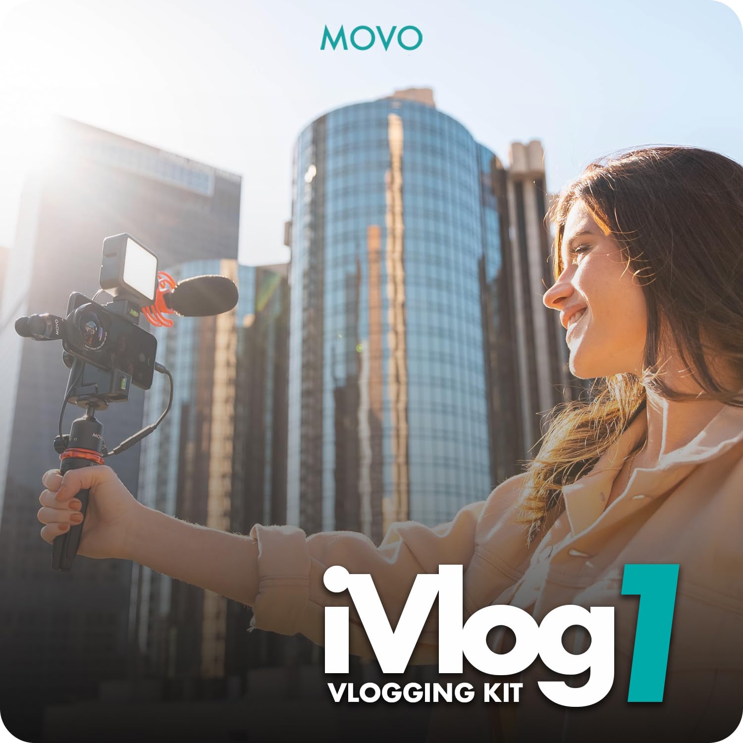 Movo iVlog1 Vlogging Kit for Lightning iPhones