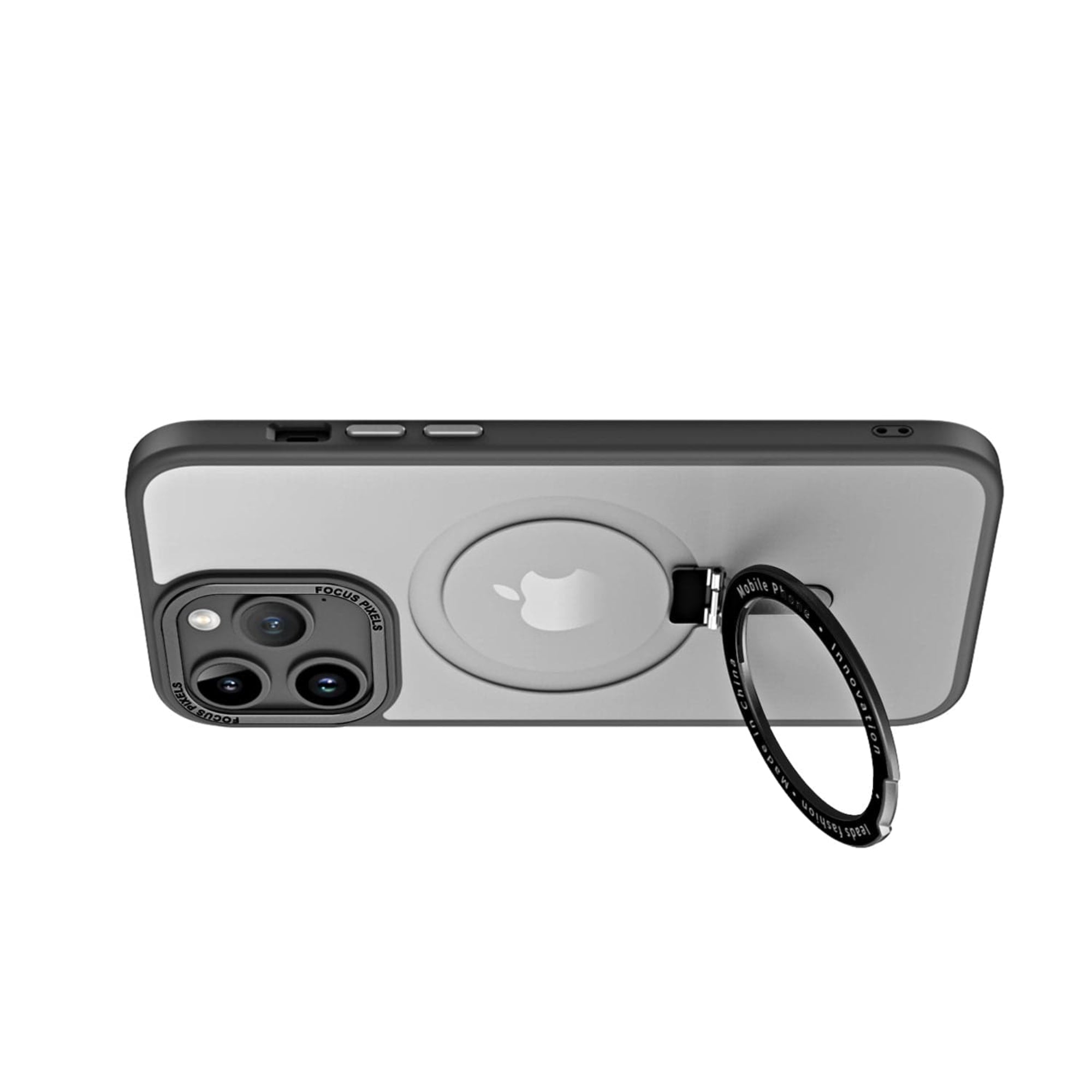 SAHARA - Venture Series Clear Back Kickstand Case - iPhone 15 Pro Max