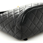 Calfskin Quilted Mini Urban Spirit Backpack Black