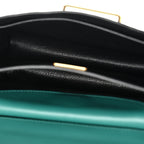 City Calf Saffiano Cahier Bag Biliardo Black