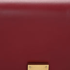 Smooth Calfskin Medium Classic Box Flap Bag Red