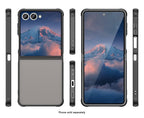 SAHARA - Samsung Galaxy Z Flip7 Semi Transparent Case - Anti-Slip Grip, Slim Design | Venture Series