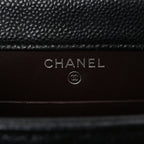 Caviar Quilted Classic Phone Holder Black