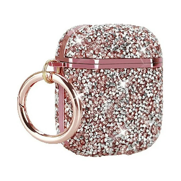 Entronix Case Compatible with AirPods Pro 2nd/1st Gen - Luxury Diamonds Cover