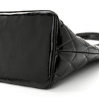 Patent Medallion Tote Black