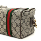 GG Supreme Web Mini GG Top Handle Bag Beige Ebony New Acero