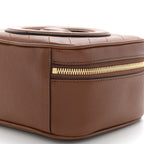 Sakai Be Green Calfskin Diagonal Stitched Blondie Top Handle Bag Cuir