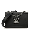 Epi Twist Shoulder Bag MM Black