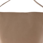 Grained Calfskin Large N/S Park Tote Dark Taupe