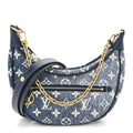 Monogram Jacquard Denim Loop Bleu
