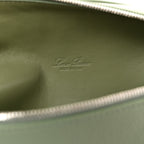 Grained Calfskin L19 Extra Pocket Pouch Sage Brush Leaves