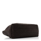 Nappa Intrecciato Medium Cabat Ebano