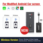 Carlinkit USB Wireless CarPlay and Android Auto Dongle with AI Box and Mirrorlink for Android Car Radios