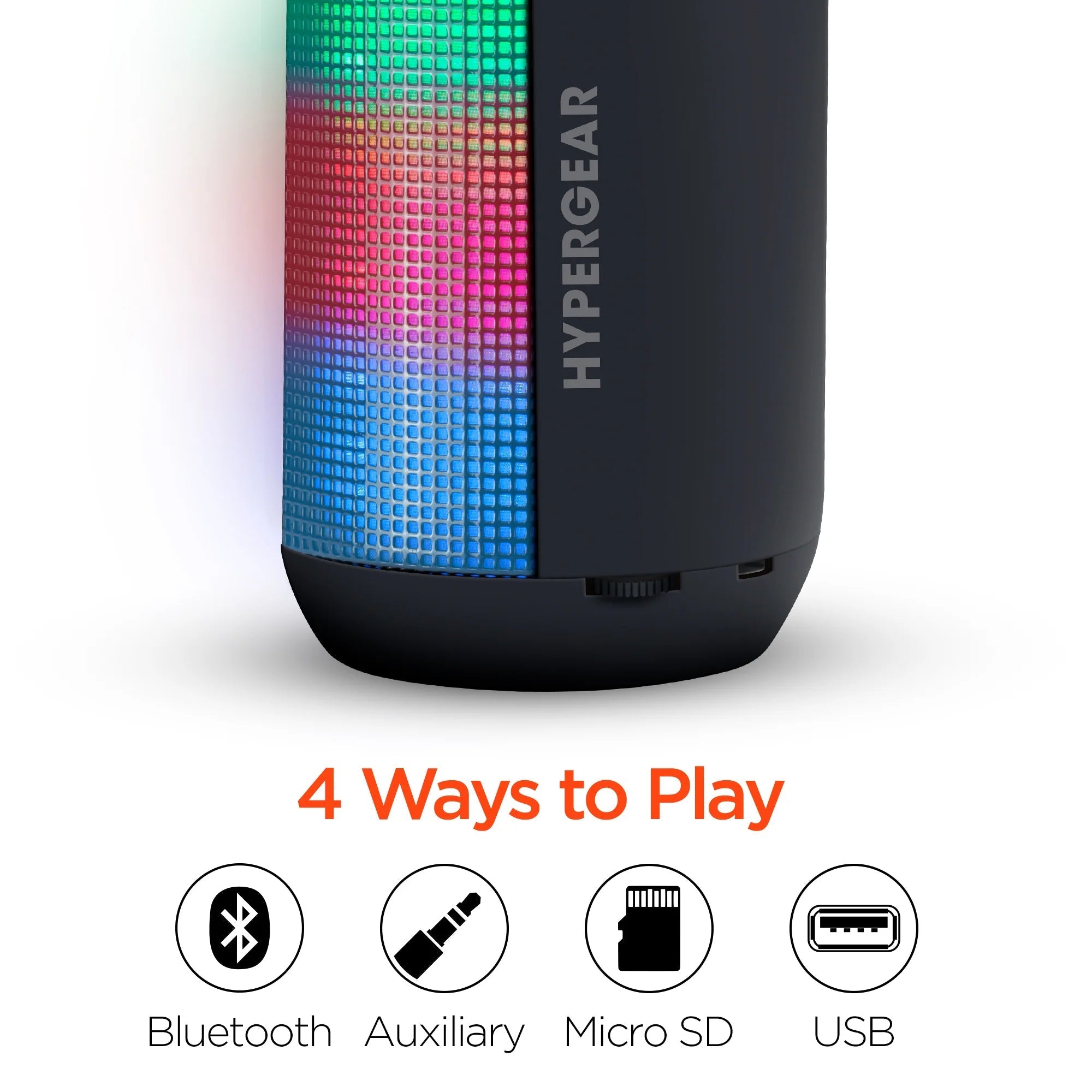 Rave Mini Wireless LED Speaker