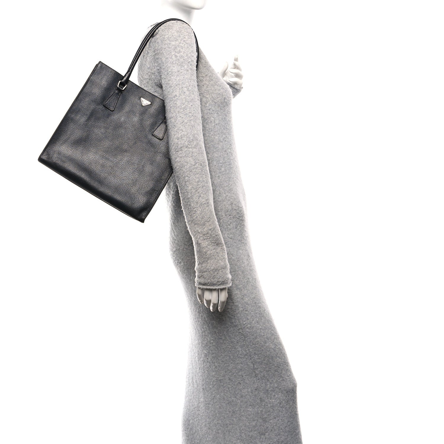 Cinghiale Triangle Tote Black