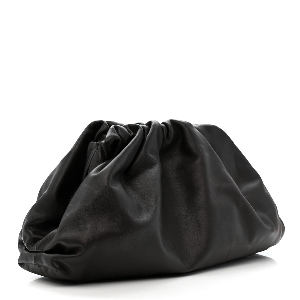 Smooth Butter Calf The Pouch Oversized Clutch Fondant