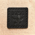 Calfskin Linen Small Travia Crossbody Black