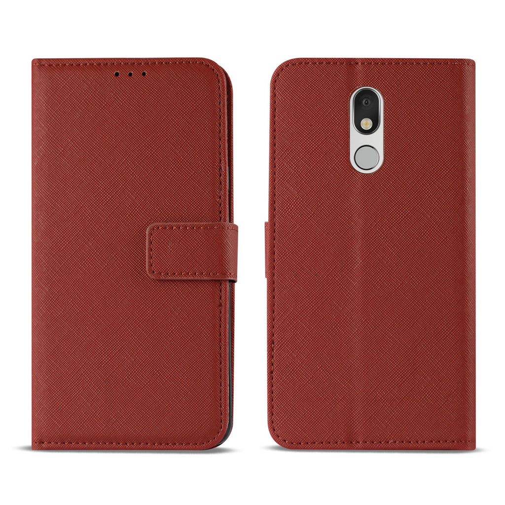 Reiko Lg Stylo 5 3-In-1 Wallet Case In Red