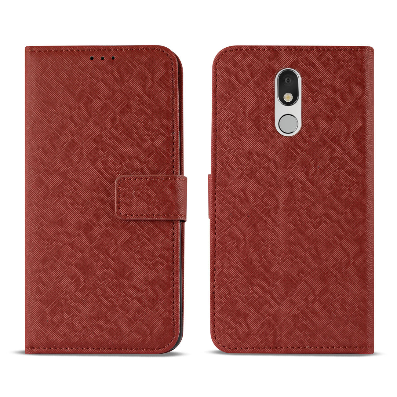 Reiko Lg Stylo 5 3-In-1 Wallet Case In Red