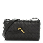 Nappa Intrecciato Mini Andiamo Crossbody Bag  Fondant