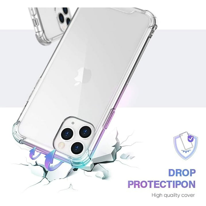 Entronix Case Compatible with iPhone 16 Pro - [Flexible] TPU Clear