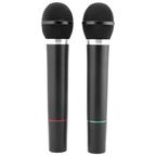 Professional Dual Microphone Kit with Wireless Transmitter