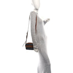 New Denim GG Monogram Dollar Calfskin Mini Ophidia Shoulder Bag Blue Tea Cuir Epilog