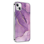 SAHARA - Inspire Series Purple Marble Case - iPhone 13 & iPhone 14