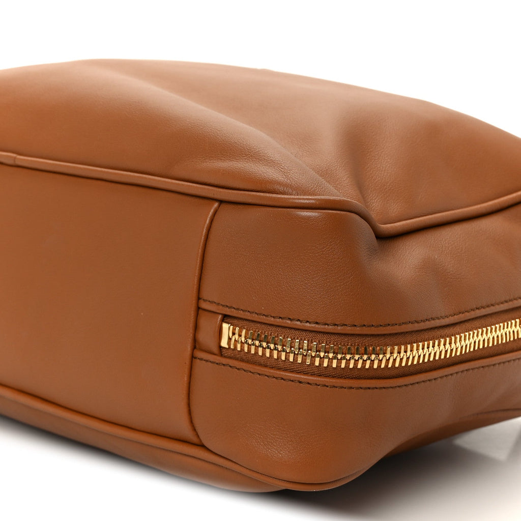 Soft Calf Softy Large Beau Top Handle Bag Cognac