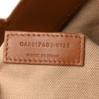 Canvas Calfskin Y Tote Desert Dust Brick