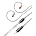 Meze Audio MMCX to 4.4mm Balanced Silver-Plated Headphone Cable - 3.9 ft.