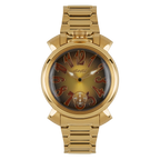 GaGà Milano Watch Manuale Forty-Four 44mm Yellow Gold