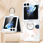 SAHARA - Inspire Series Floral Hard Shell Case with Ring  - Samsung Galaxy Z Flip6