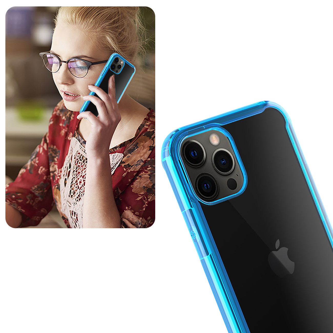 Iphone 12 Pro Max Bumper Case In Blue