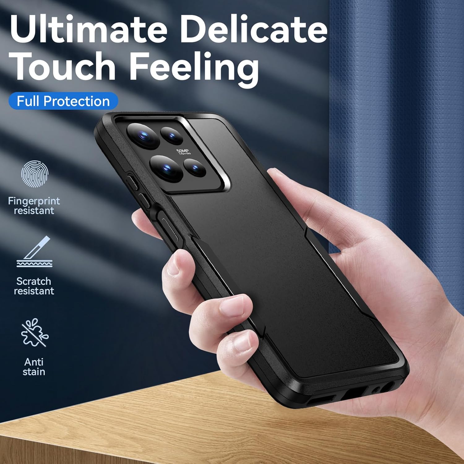 Entronix Case Compatible with Moto G Stylus 2025 - Soft-Touch Dual-Layer Sleek Cover