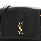 Lambskin Quilted Monogram Mini Nolita Black
