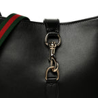 Boarded Dyana Lux Calfskin Medium Jackie 1961 Hobo Black