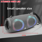 100W high power bluetooth speaker portable RGB colorful light waterproof wireless subwoofer360stereo surround TWS Caixa de som - Large Size