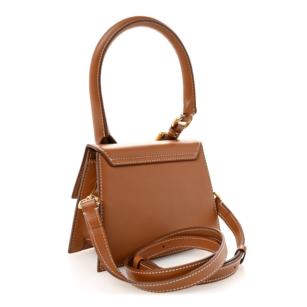 Smooth Calfskin Le Chiquito Boucle Moyen  Light Brown