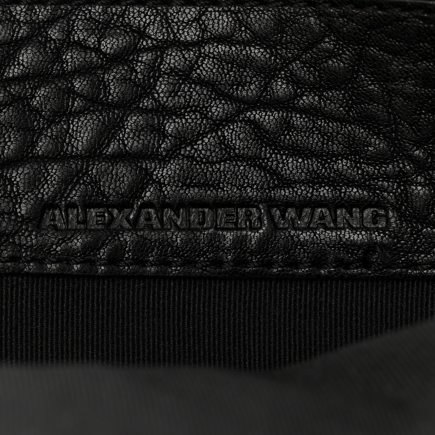 Pebbled Lambskin Dumbo Backpack Black Rose Gold Hardware