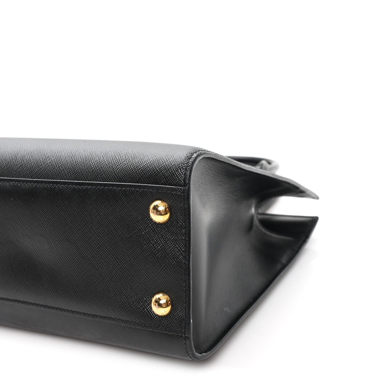 Saffiano Soft Calfskin Large Tote Black