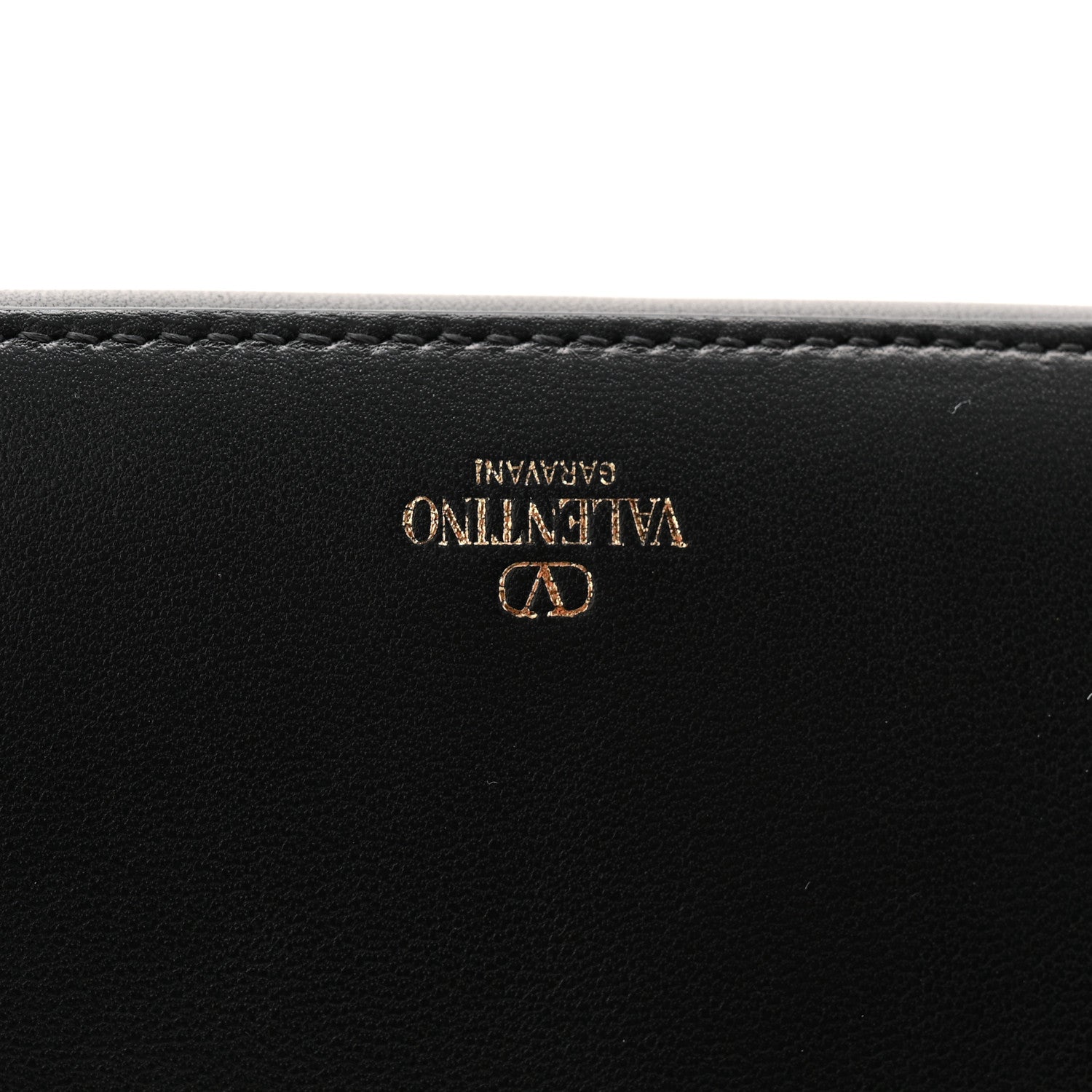 Nappa VLogo Bold Bucket Bag Black