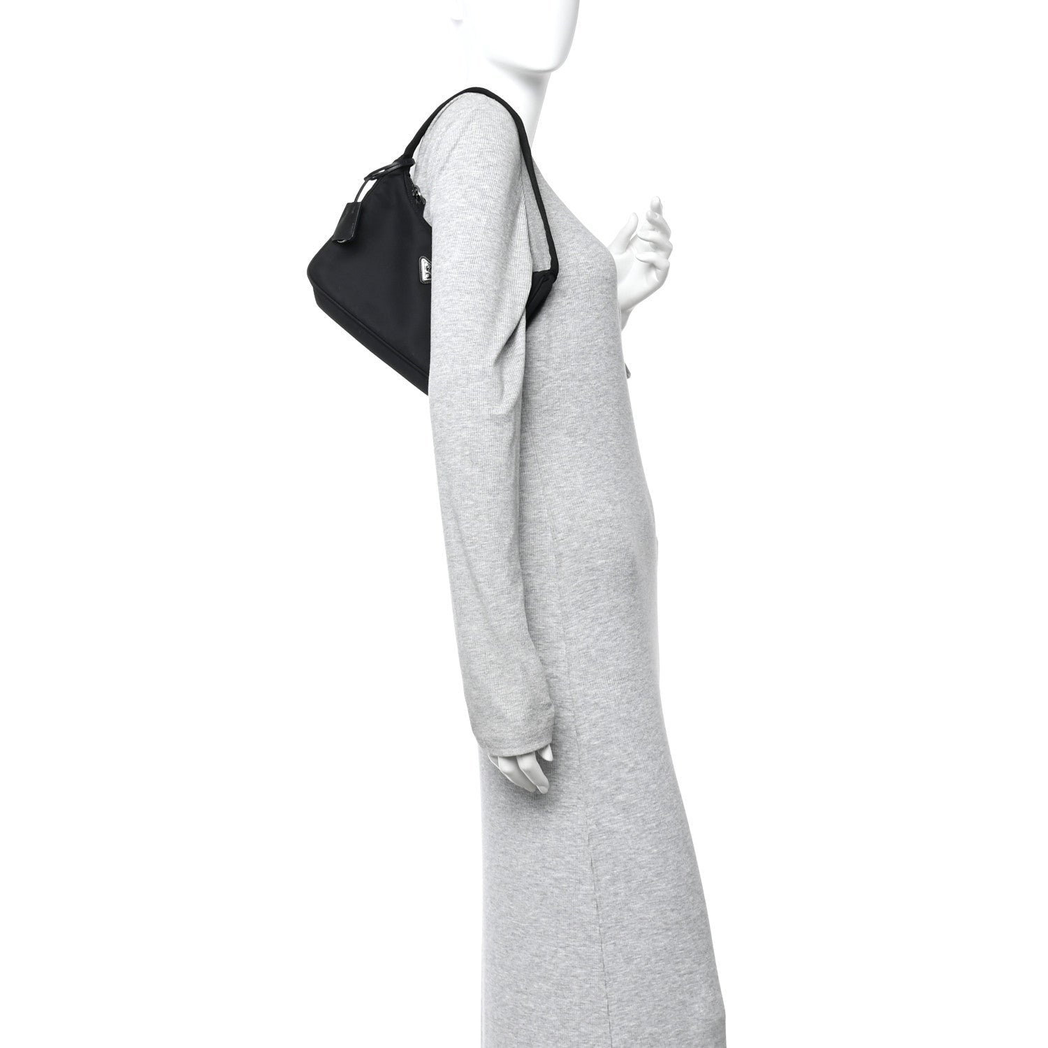 Tessuto Nylon Mini Re-Edition 2000 Bag Black
