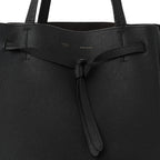 Soft Grained Calfskin Medium Belt Cabas Phantom Medium Grey