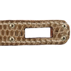 Lizard Niloticus Kelly Sellier 25 Ficelle