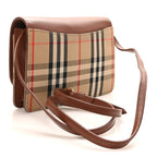Calfskin House Check Hampshire Wallet On Chain Tan