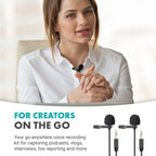 Movo VersaLav-V2 Lav Universal Mic Set